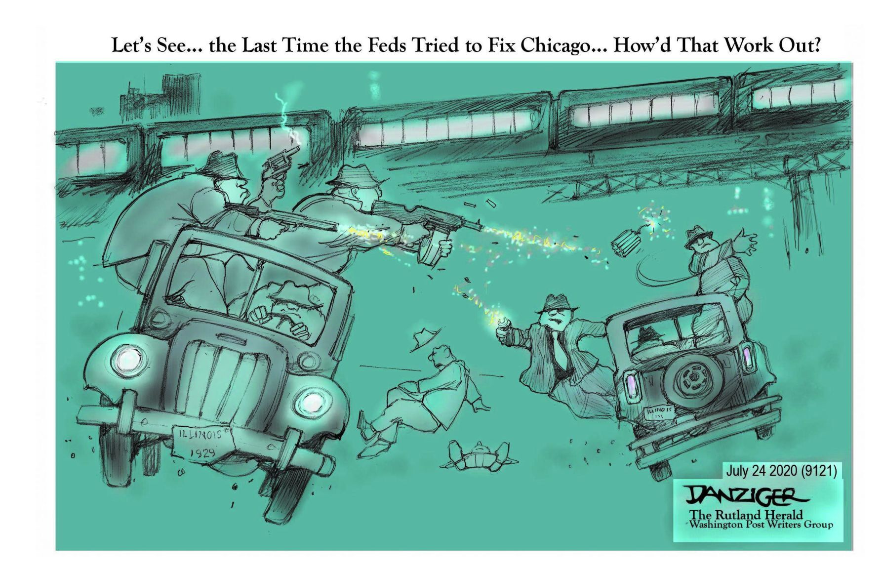 Jeff Danziger cartoon